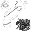 Scartink Pegboard Hooks Pegboard Accessories,2 inch,Pegboard Organizer Kit for Garage Organization,Tool Storage, 32 Pack