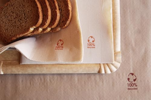 Sets de table papier absorbant Ecogami gaufré 70g pour restauration