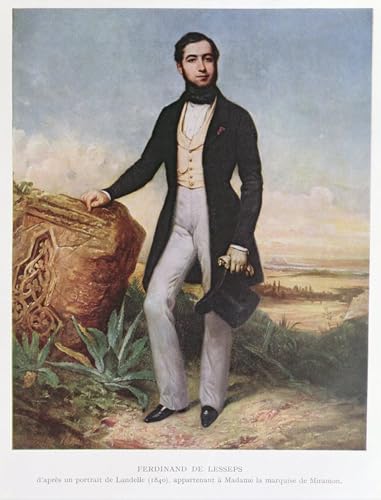 Posters et art pour décoration chambre tableau Ferdinand de Lesseps Charles Landelle