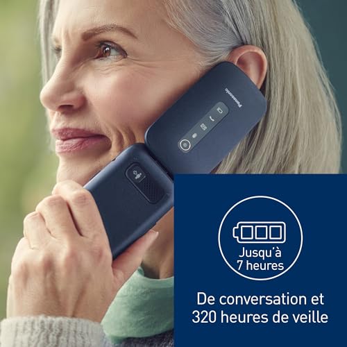 Panasonic KX TU550 7 11 cm 2.8 Téléphone d'entrée de gamme - vue 10