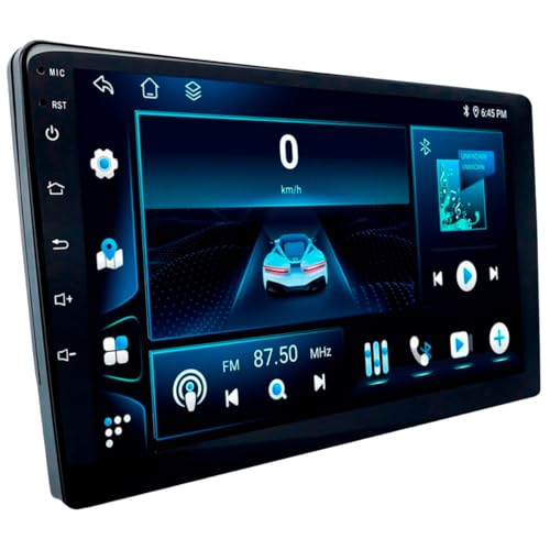 CENTRAL MULTIMÍDIA OCTA-CORE ANDROID 13, TELA 9' FULL TOUCH, SLIM, 4/64GB, FM, USB, SD, AUX, BLUETOOTH, DSP, ESPELHA ANDROID E IOS, CARPLAY E ANDROID AUTO, CONECTIVIDADE COM OU SEM FIO