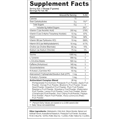 G Fuel Sweet Melodies Hatsune Miku Energy Drink Powder, Pre Workout Caffeine Mix for Gaming, Sugar Free Focus Amino, Vitamin + Antioxidants, 9.9oz (Rock Candy, 40 Servings)