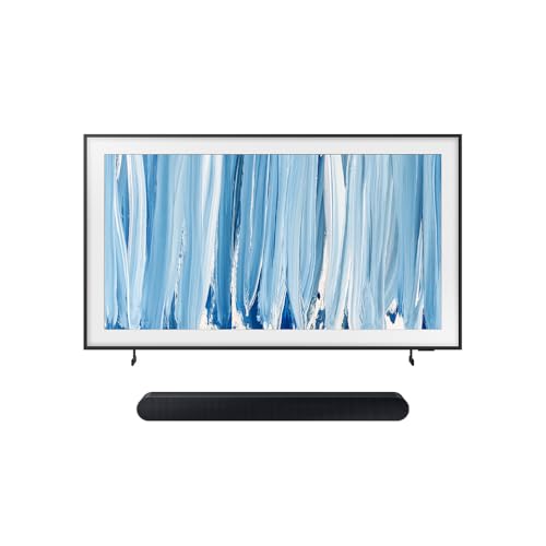 SAMSUNG 85 Inch The Frame Pro 4k Smart TV + SAMSUNG HW S60D/ZC 5 Channel Slim Atmos Soundbar