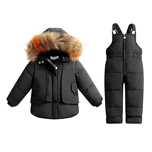 Baby Boy Snowsuit Winter Clothes Toddler Snow Pants And Jacket Kids Girls Coats