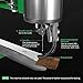 BEAMNOVA Leather Cobbler Sewing Stitching Machine Shoe Repair Tool Equipment Hand Heavy Duty Industrial with Needles Leather Craft Kit, Green
