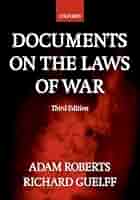 人文 DOCUMNTS ON THE LAWS OF WAR Amazon.com: Documents on the Laws of War: 9780198763901