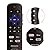 Replacement Remote Control Compatible with All Philips Roku TV Smart TVs?Only Works with Philips Roku TV, Not for Roku Stick and Roku Box? (Netflix/Disney Plus/Apple TV+ / Roku Channel)
