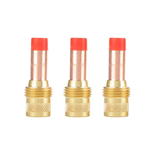 MLMLH Lente Gas di Saldatura - 3Pcs 45V26 Lente Gas Corpo Pinza per Torcia per Saldatura Tig WP-17/18/26 2.4mm