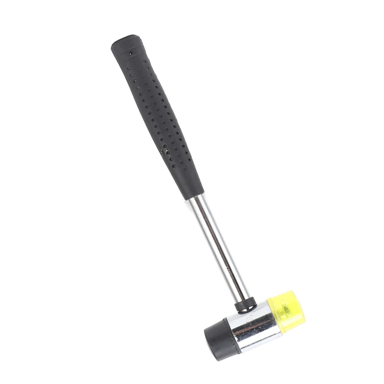 Martillo de goma de instalación | Herramienta manual con mango de tubo de acero, mazo de doble cara(40mm)
