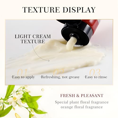 LAIKOU Moroccan Argan Oil Hair Care Set, Hair Essential Oil and Hair Mask Set for Deep Nourishment and Shine, Repairs Dry, Frizzy & Damaged Hair, Nourishing Treatment Products, Gifts For Women Men - Image 6