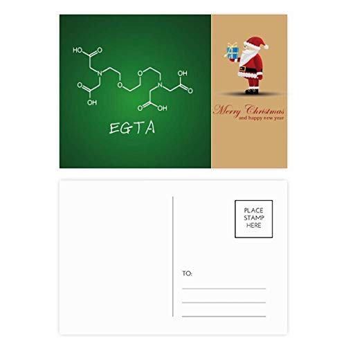 Cartes postales Père Noël Chemistry EGTA pour partager la magie des fêtes en famille