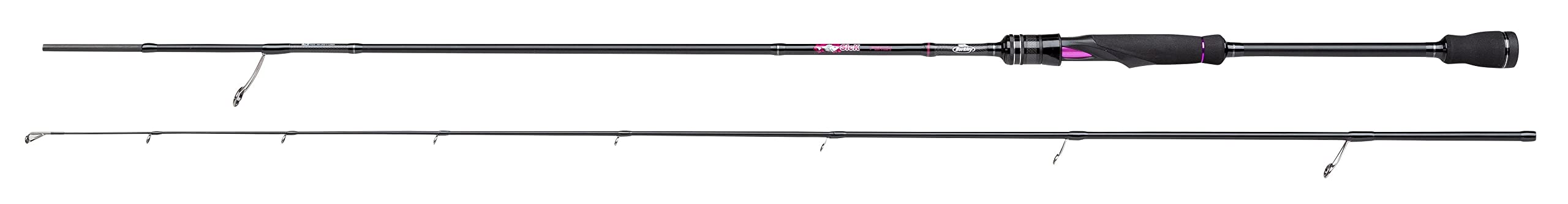 Berkley SICK Stick Fishing Rod – Extra-Fast Action 30HDC Carbon Blank, EVA Handle – Predator Rod for Pike, Perch & Zander, Ideal for Jigging & Spinning in Freshwater & Saltwater, 2.29m