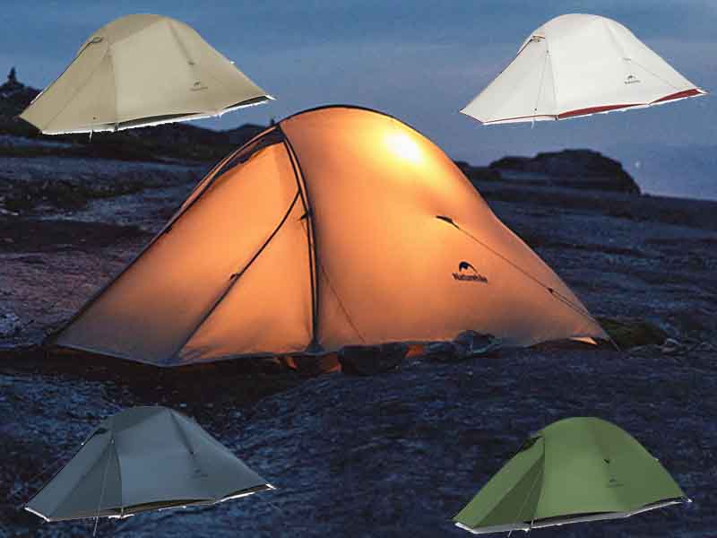 Amazon.co.jp: Naturehike テント Cloudup pro 2人用/ソロ 2024