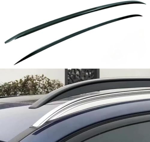 2pcs Roof Rail Cover Fits for BMW X5 F15 2014-2018 roof Rails Roof Rack Side Rail Bars