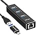 USB Hub 3.0, Aluminium USB Hub mit 3 Ports, RJ45 Gigabit USB LAN Adapter, USB Ethernet Adapter für Chromebook Mac Windows7/8/10 Laptops Ultrabooks PC und Weitere Geräte Ort mit günstig Kaufen-USB Hub 3.0, Aluminium USB Hub mit 3 Ports, RJ45 Gigabit USB LAN Adapter, USB Ethernet Adapter für Chromebook Mac Windows7/8/10 Laptops Ultrabooks PC und Weitere Geräte