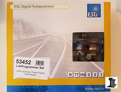 ESU 53452 LokProgrammer - with power supply and USB to serial cable