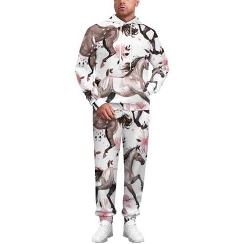 Survêtement homme confortable veste capuche pour stopper le froid