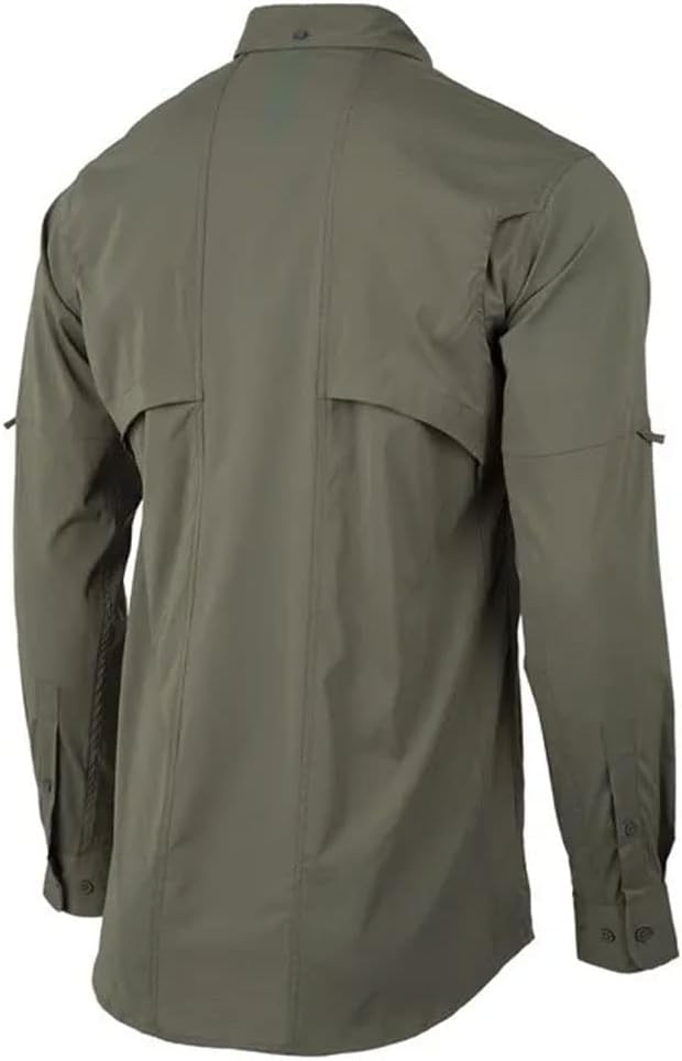 Beretta Men's TKAD Flex UV 50 Sun Protection Breathable Active Hunting Outdoor Casual Long-Sleeve Button-Down Shirt