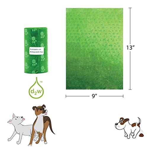 Image of Wholesale Biodegradable Dog Poop Bags 57600-Count (2880 Rolls) with 2 Dispensers : Environment Friendly w / d2w for Fast Degradation, Dog Waste Bags, Lavender Scented, Pet Waste Poopbags