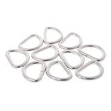 ☘ anillas en forma de D ideales para cinturón, geschirre y cintas de collar de perro, equipaje cinturones, mochilas, etc.