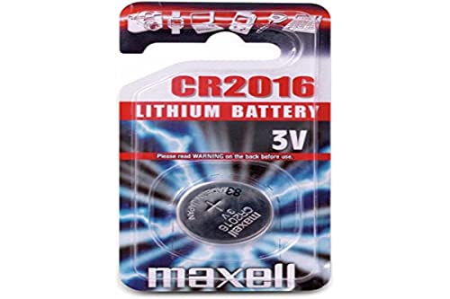 Maxell Cr2016W Lithium Coin Battery