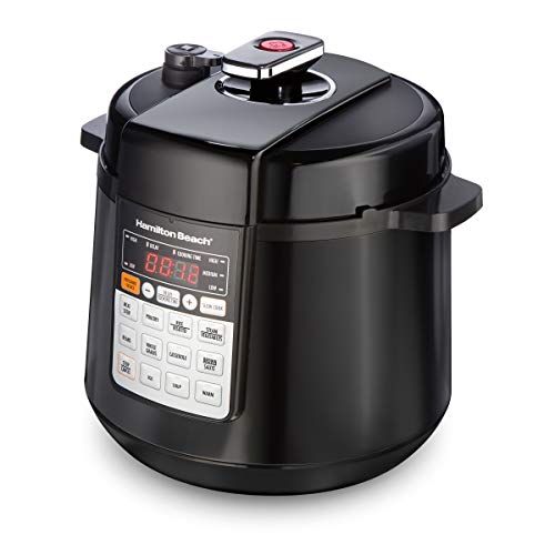 Hamilton Beach® 6 Quart Multi-Function Pressure Cooker, Black, ‎34501C