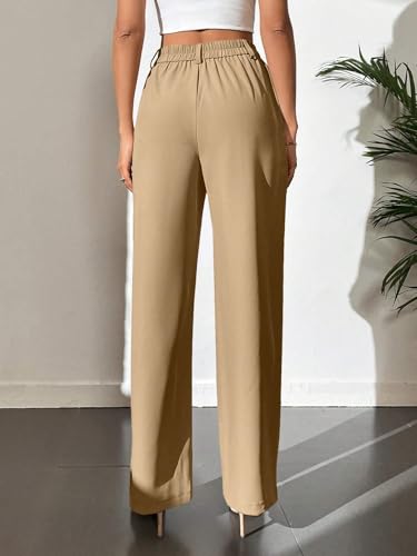 Image of Elendra Women Lycra - Bootcut Trousers Pant Wide Leg