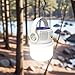 Dual Charging Solar Camping Lights with Strong Portable Light, Long-Lasting Lithium Battery for Outdoors