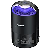 DUNAGA Fly Traps, Fruit Fly Trap Indoor, Gnat Traps, Bug Zapper Indoor,Mosquito Traps with 10 Sticky Glue Boards, Black