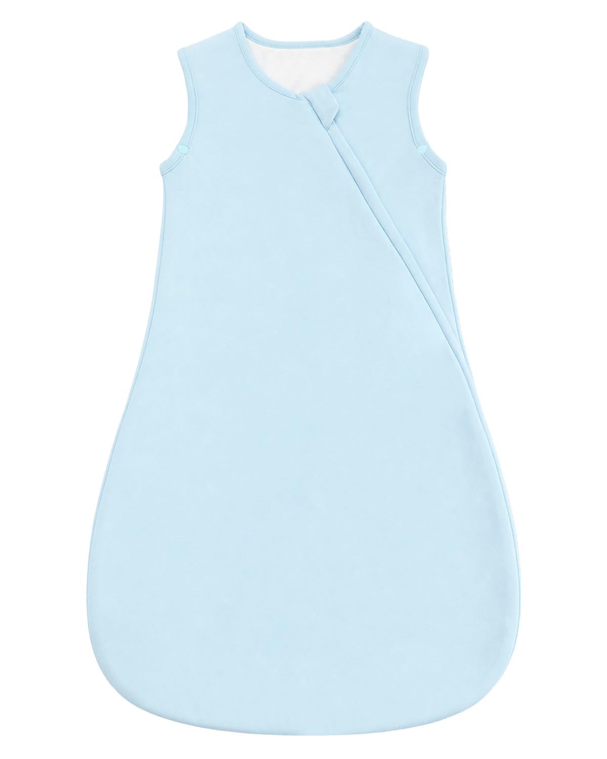 WYTbaby baby summer clothes zipper 1.0Tog 0-6 Months BLUE