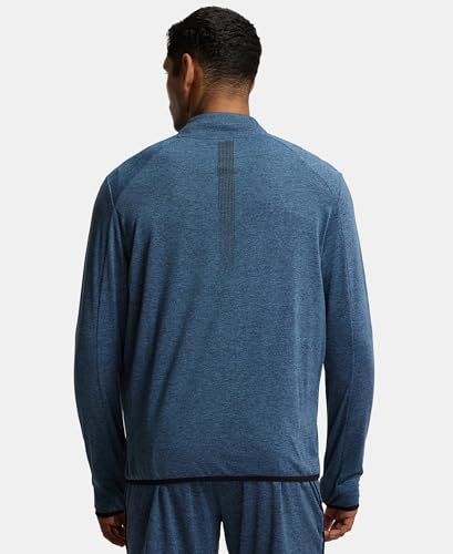 Image of Jockey SP17 Men's Soft Touch Microfiber Elastane Stretch Thumbhole Jacket with Stay Dry Treatment