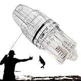 Angellampe für die Nacht – Fischsammel-Lampe, batteriebetrieben | wasserdicht, hohe Leistung, leuchtend, Boot, attraktiv, Köder, Tauchen, Angellicht für Angler