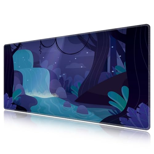 Tapis de souris gamer extra large étanche LL-COEUR fini les glissements de clavier