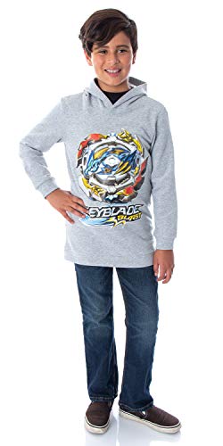 INTIMO Beyblade Burst Boys' Ace Dragon Spinner Top Pullover Hooded Sweatshirt Hoodie3