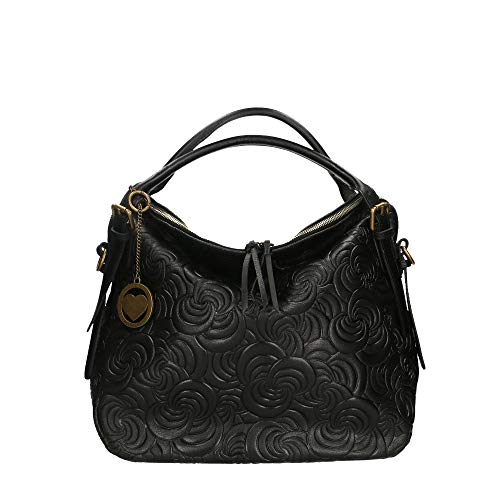 Chicca Borse sac à main en cuir véritable Made in Italy 40x30x15 cm Cover