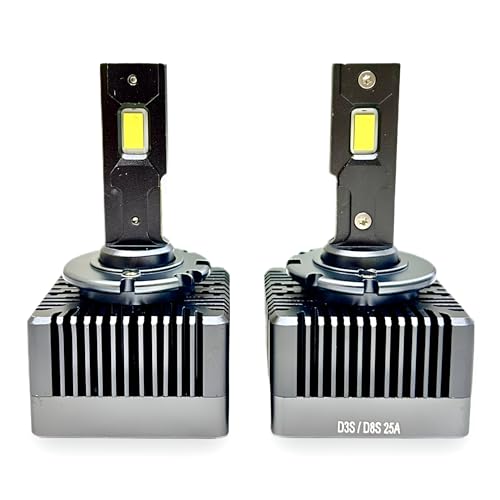 Image of D-Series 'D3S /D8S' 110W Hi-Power HID to LED (Set of 2) 6000K - (Cool White) | Car HID to LED Headlight Bulbs Conversion Kit | ONE Year Guarantee | for BMW, Mercedes, Audi, Skoda, etc