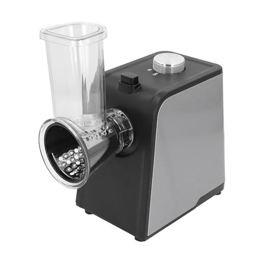 Vegetable Chopper, 5 In 1 Electric Vegetable Cutter Electric Slicer Shredder Salad Maker with Multi Cone Blades, Food Processor Machine for Grated Carrots Salad (US Plug 110V)