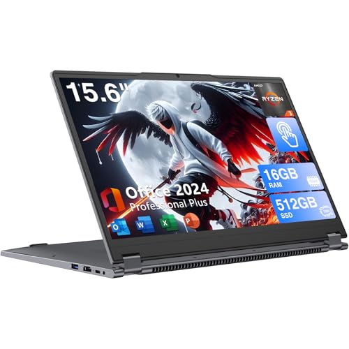 Ordinateur Portable Tactile 2-en-1 15,6