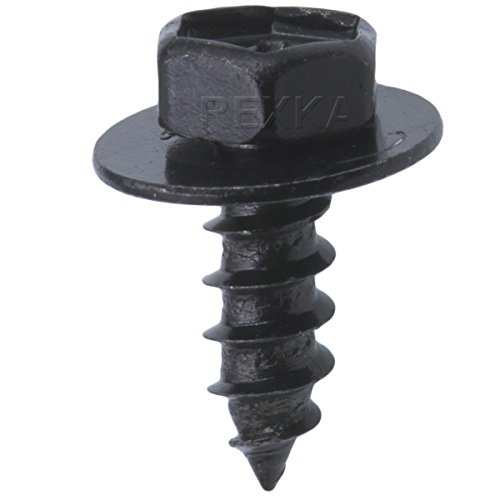 Rexka 30pcs Bumper Cover Mud Guard Rocker Molding Screw Bolt for Toyota Lexus