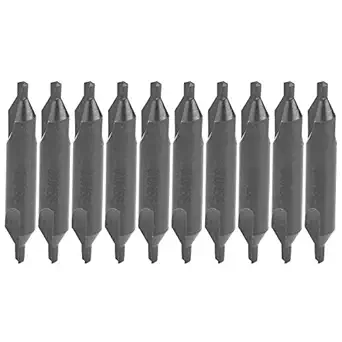 Generic HSS Centering Drill, A - Type Combined Drill Bit, High Hardness Heat - Resistant Processing Tool for Bench Drills Milling Machines