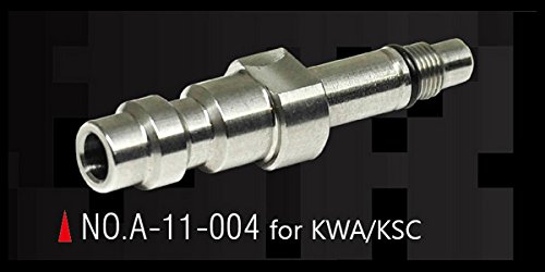 KWA/KSC GBB Stainless Steel CNC HPA Adapter Nozzle Valve (US) Made in Taiwan