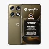 Smartphone Motorola Signature 5G - 512GB 24GB (12GB RAM + 12GB RAM Boost), 3 cameras 50MP Sony Lytia e Zoom 100x, Tela 1.5K extreme Amoled 165hz - Verde Oliva