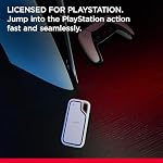 SanDisk 1TB Extreme Portable SSD, Officially Licensed for PlayStation 5 Console and PC - up to 1000MB/s, USB-C, USB 3.2 Gen 2, Drop Protection - External Solid State Drive - SDSSDE62P-1T00-G25