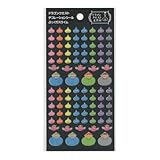 SQUARE ENIX 250399 Dragon Quest Stationery Shop Decorative Stickers, Plush Slime
