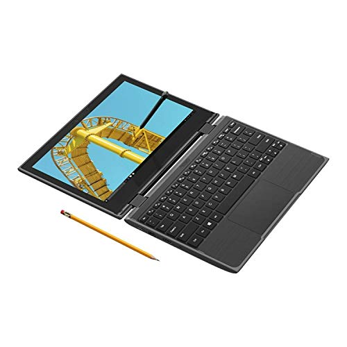 Image of Lenovo Winbook 300e 11.6 inch Touchscreen Laptop - (Black) (Intel Celeron N4100, 4GB RAM, 64GB eMMC, Active Pen, Windows 10)