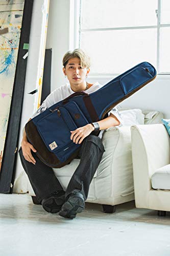 Ibanez IGB541-NB Housse POWERPAD pour guitare électrique, Bleu marine - Les Beatles, Paul McCartney, John Lennon, RIngo Starr, George Harrison Ibanez IGB541-NB Housse POWERPAD pour guitare électrique, Bleu marine – Image 8