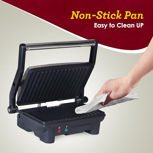 Elite Gourmet Elite Gourmet EPN-2976 2-in-1 Nonstick Panini Press & Indoor Grill の商品画像 6