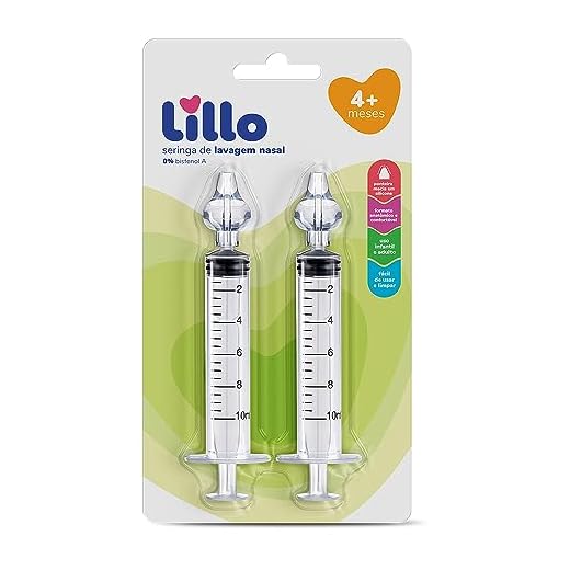 Lillo Kit De Seringa Lavagem Nasal