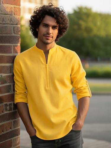 Image of Vida Loca Short Kurta for Men and Boys. (VFLX100)