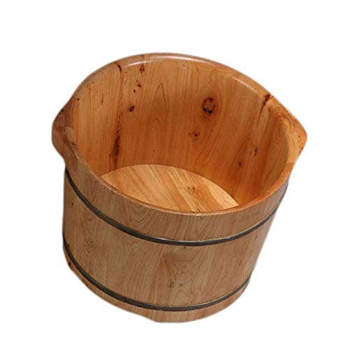 Baño de pies de madera para pedicura y masaje miniatura 5